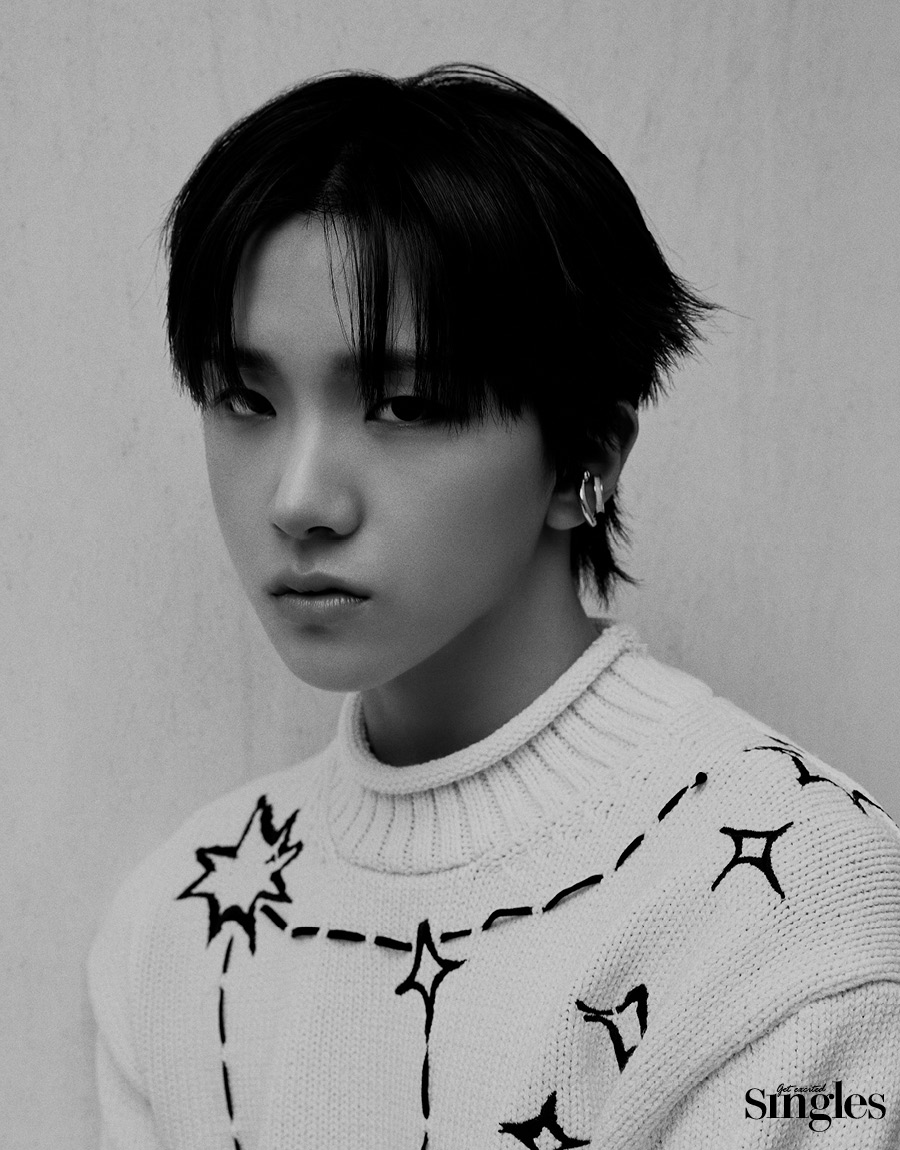 보이넥스트도어 운학과 디올맨의 니트가 등장하는 싱글즈 화보